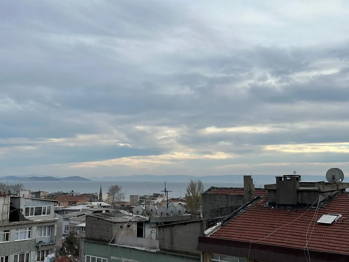 Fatih Merkezi Lokasyon Guzel Teras Manzarasi Istanbulská provincie